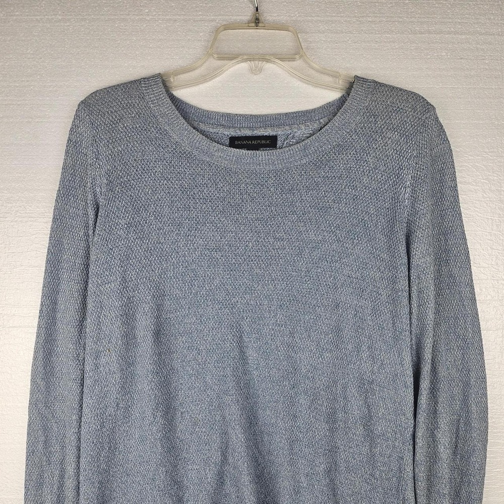 Banana Republic light blue sweater.